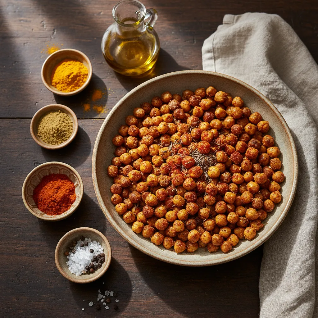 Indian Roasted Chickpeas