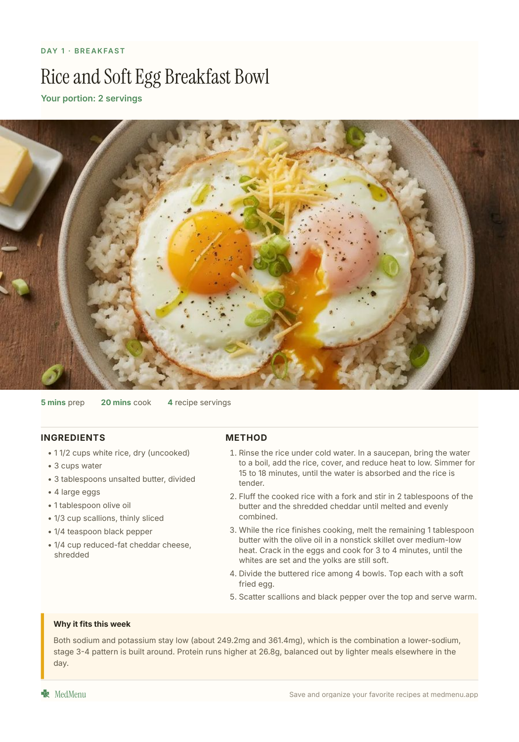 Sample meal plan page 10 of 20
