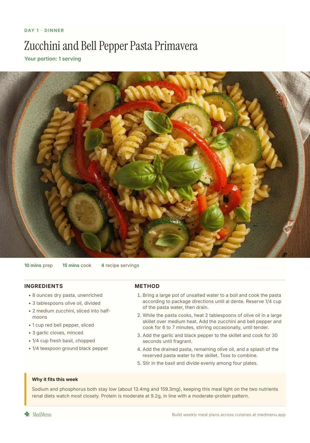Sample meal plan page 14 of 20