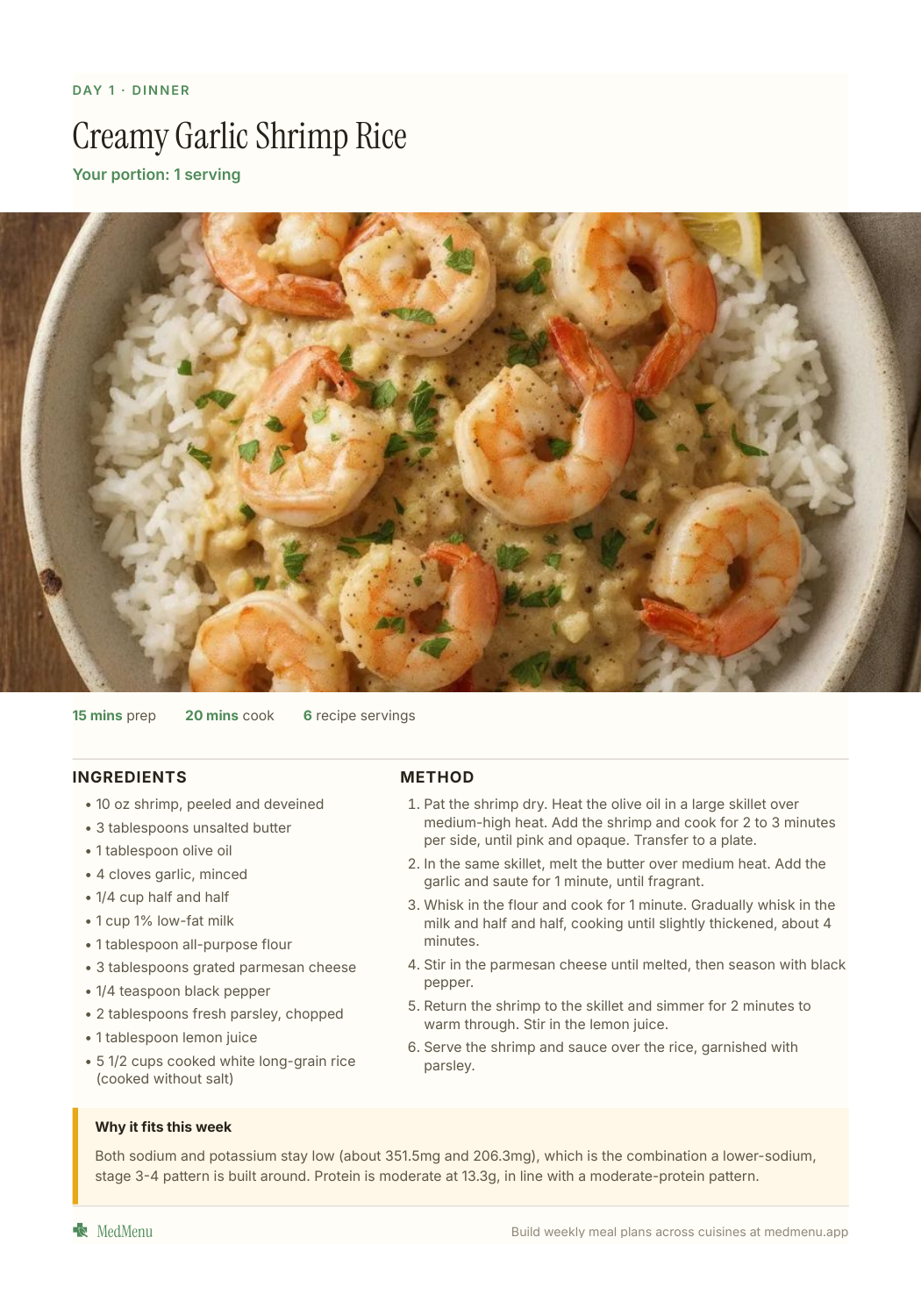 Sample meal plan page 14 of 20